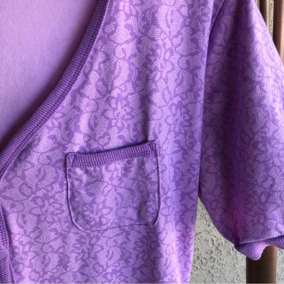 Pajamagram Lavender Shorts Onsie Size S - Picture 3 of 8